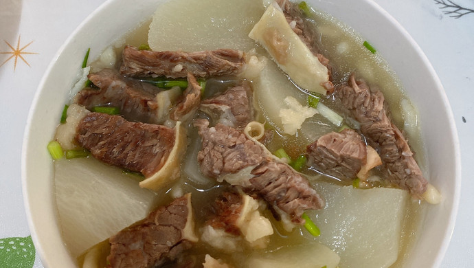 清汤牛腩面