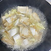 豆腐白菜虾皮汤的做法图解4
