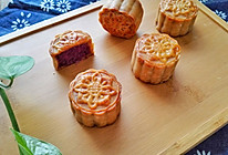 广式紫薯月饼#手做月饼#的做法