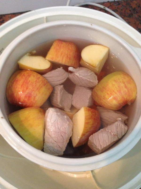 苹果瘦肉汤图片