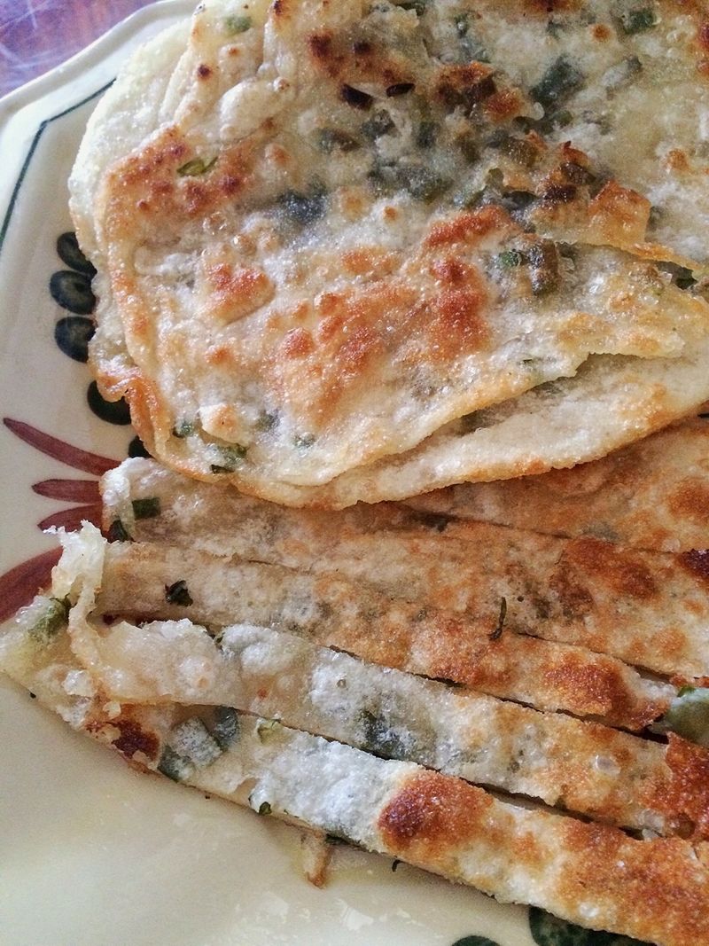 饺子皮版葱油饼