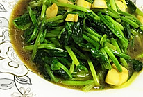 菠菜小炒的做法