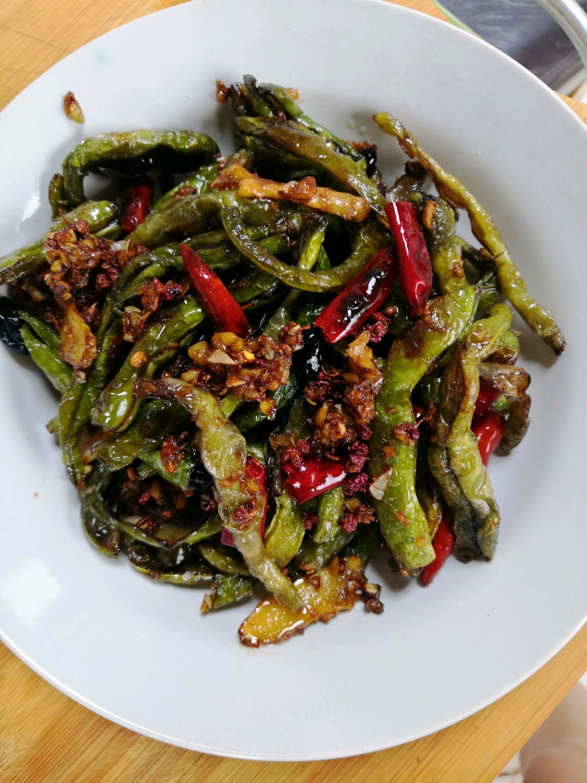 Stir fried beans