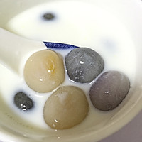 牛奶水晶汤圆的做法图解1