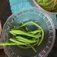#珍选捞汁 健康轻食季#青龙出海！（水煮豆角）的做法图解3