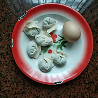 #10分钟早餐大挑战#蛋抱饺子的做法图解1