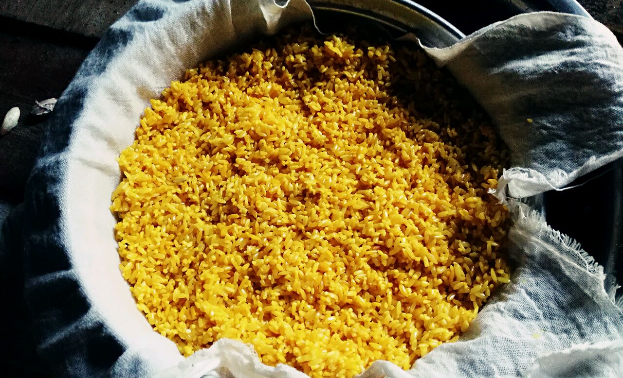 黄糯米染饭花怎么做_黄糯米染饭花的做法_豆果美食