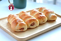 #全电厨王料理挑战赛热力开战！#波兰种香肠面包的做法