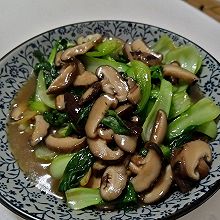 花菇青菜～一道米饭杀手