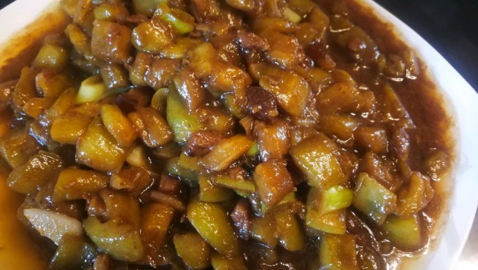 家常版酱香茄子~快手又下饭