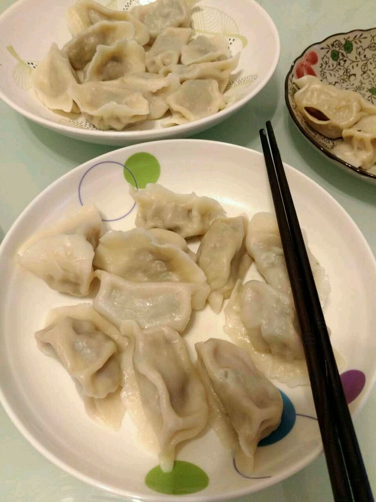 猪肉青椒水饺的做法