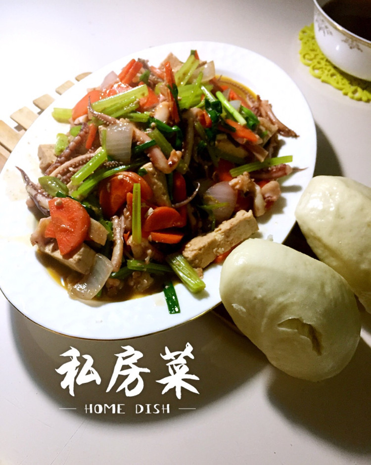 什锦鱿鱼的做法