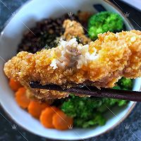 ㊙️不油炸日式咸蛋黄嫩骨鸡排饭的做法图解15