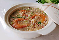 虾干油姜杂豆粥的做法