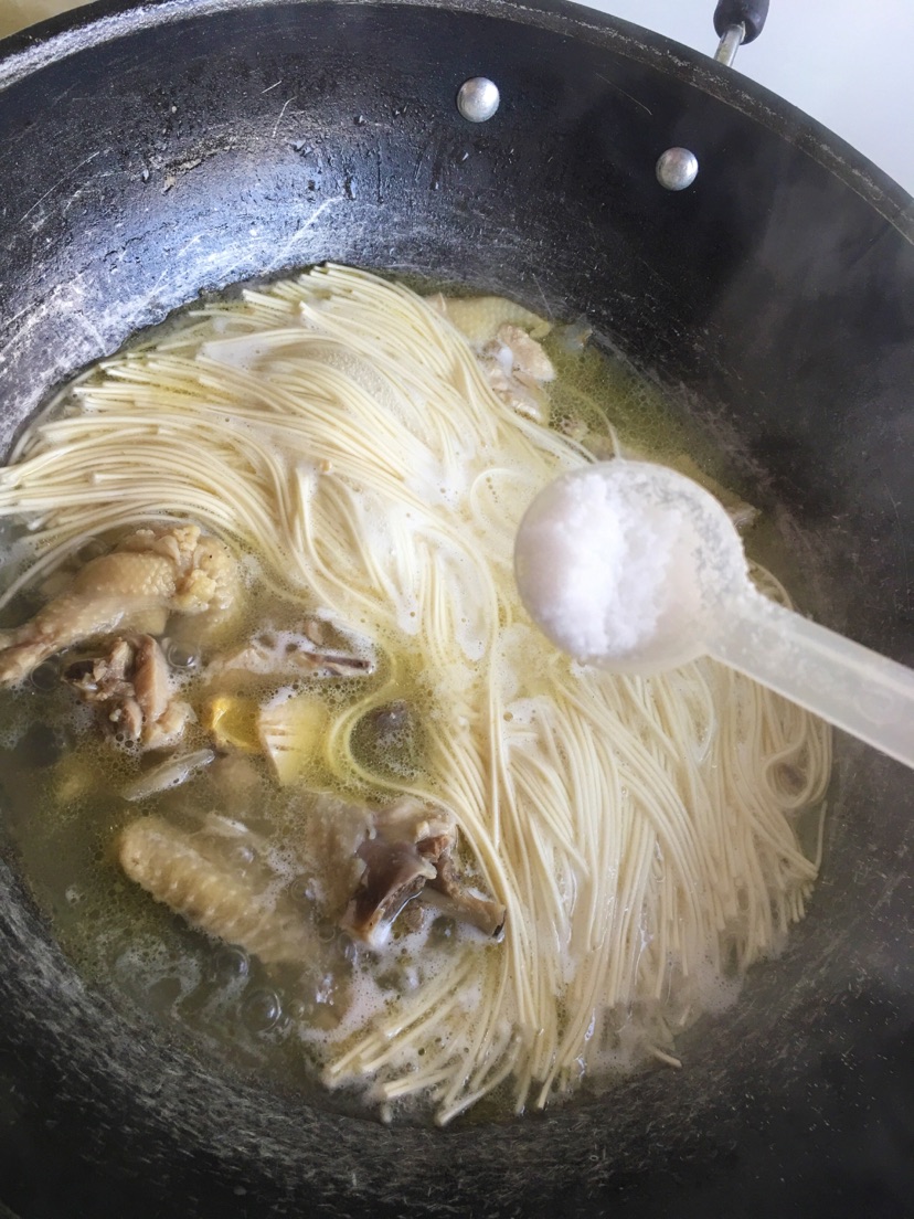 元气鸡汤面的做法图解4