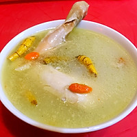 天然铁皮石斛炖鸡汤的做法图解6