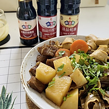 #中秋宴，名厨味#土豆牛肉焖荞面