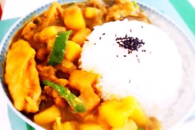 咖喱鸡饭