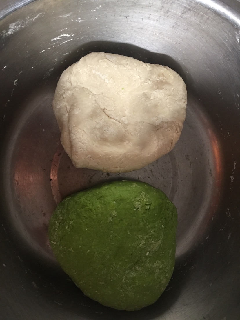 翡翠饺子的做法图解1