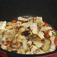 #名厨汁味，圆中秋美味#凉薯炒肉的做法图解4