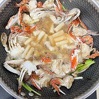 梭子蟹（花蟹）炒年糕的做法图解6