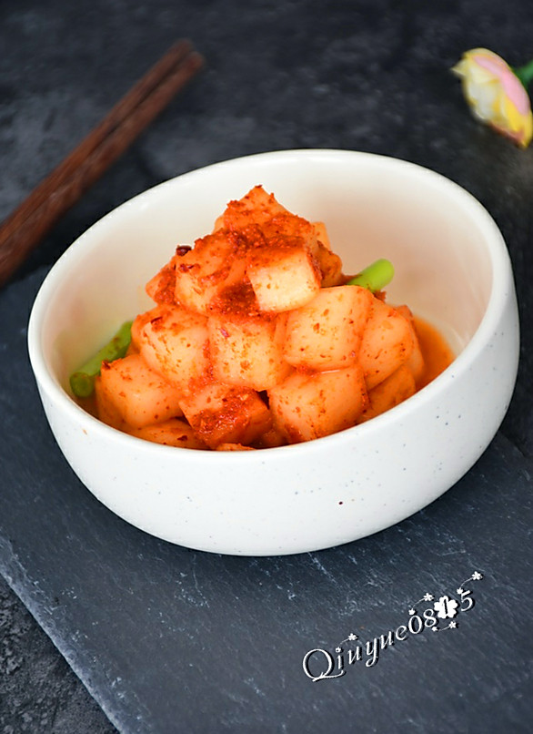 韩式白萝卜泡菜的做法
