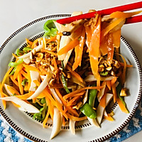 凉拌杏鲍菇胡萝卜的做法图解10