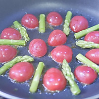 #植物蛋 美味尝鲜记#小番茄芦笋烘蛋 JUST EGG的做法图解4