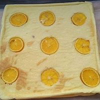 #憋在家里吃什么#甜橙奶油蛋糕卷的做法图解12