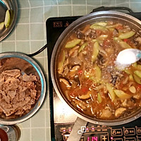 热乎乎的韩式柚子牛肉锅的做法图解9