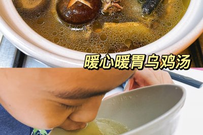 电饭煲煲汤｜暖心暖胃乌鸡汤