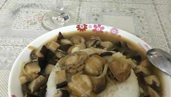 鲍鱼香菇捞饭