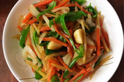 津津有味四蔬小炒