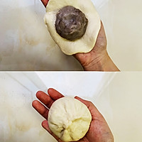 日式芋泥面包/芋泥饼（不粘锅做法）的做法图解3