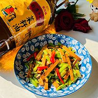 #中秋香聚 美味更圆满#香干炒芹菜的做法图解8