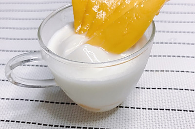椰奶芒果冻