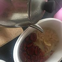 花㬵燉牛奶的做法图解4