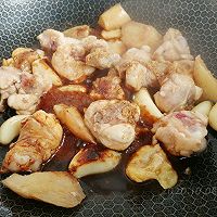 蒜香酱油蘑菇鸡的做法图解5