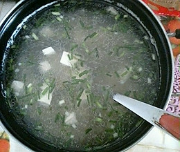 豆腐瘦肉汤的做法