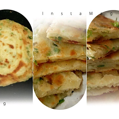 千层葱花饼