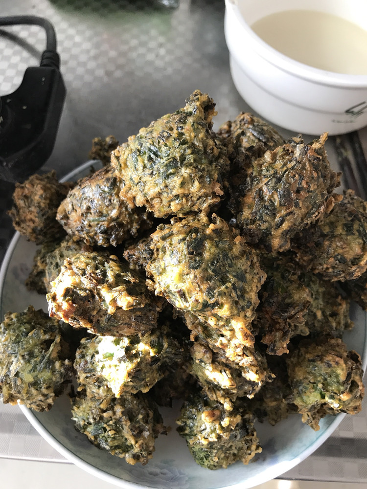 韭菜丸子的做法