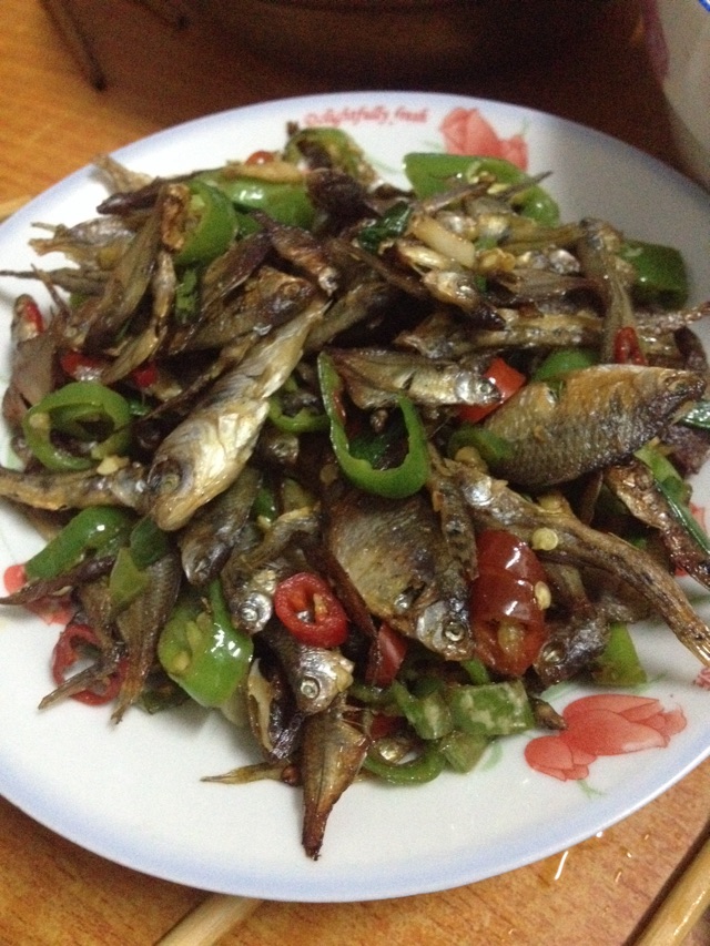香辣野生小鱼干
