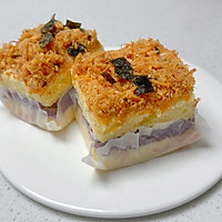 芋泥肉松蛋糕的做法图解22