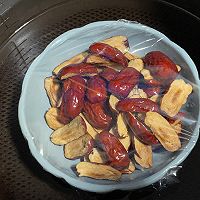 紫米芋泥八宝饭的做法图解2