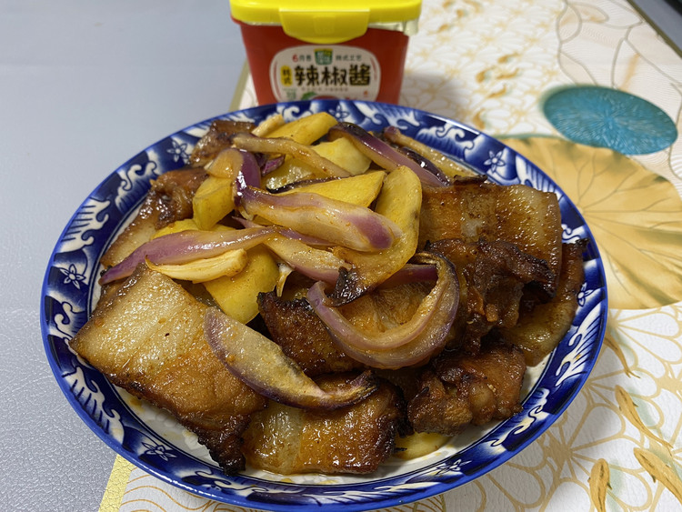 香煎韩式五花肉（空气炸锅版）的做法