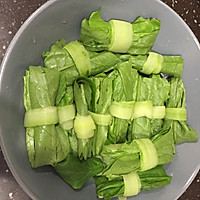 麻酱油麦菜的做法图解3