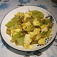 芹菜榨菜炒鸡蛋的做法图解15