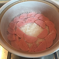 胡萝卜火腿肠煲仔饭的做法图解6