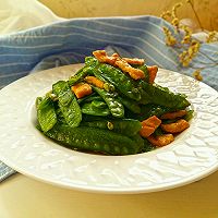 清甜美味的甜豆炒肉的做法图解14