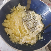 #安佳真草饲 营养护全家#奶香土豆芝士饼的做法图解5